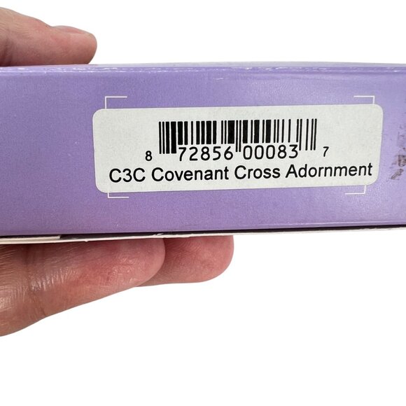Pure Grace Covenant Cross Adornment Ivory NIB - Picture 4 of 9